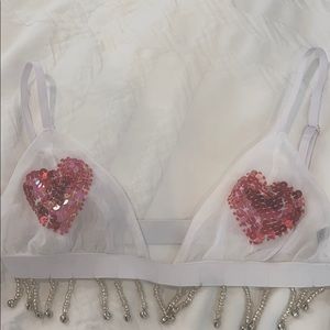 Hop Pony heart darling Bralette